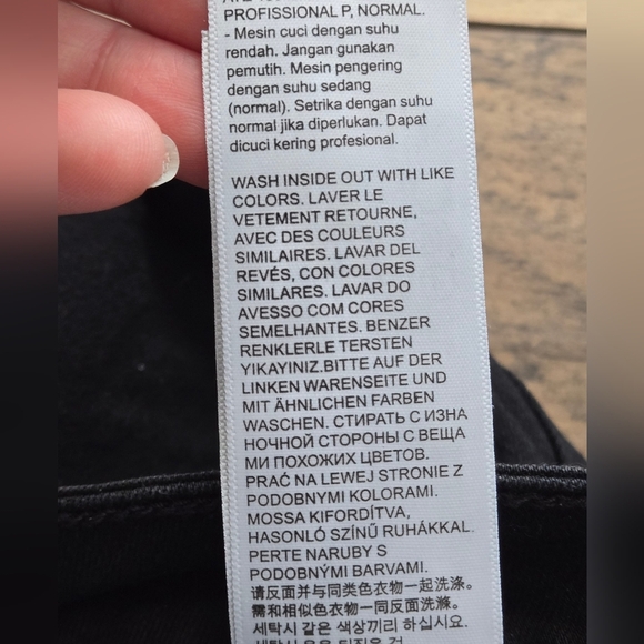 LEVI'S 711 skinny size 27 , length 30 Women's Black Jeans - Picture 10 of 11